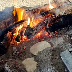 Tortillas al rescoldo