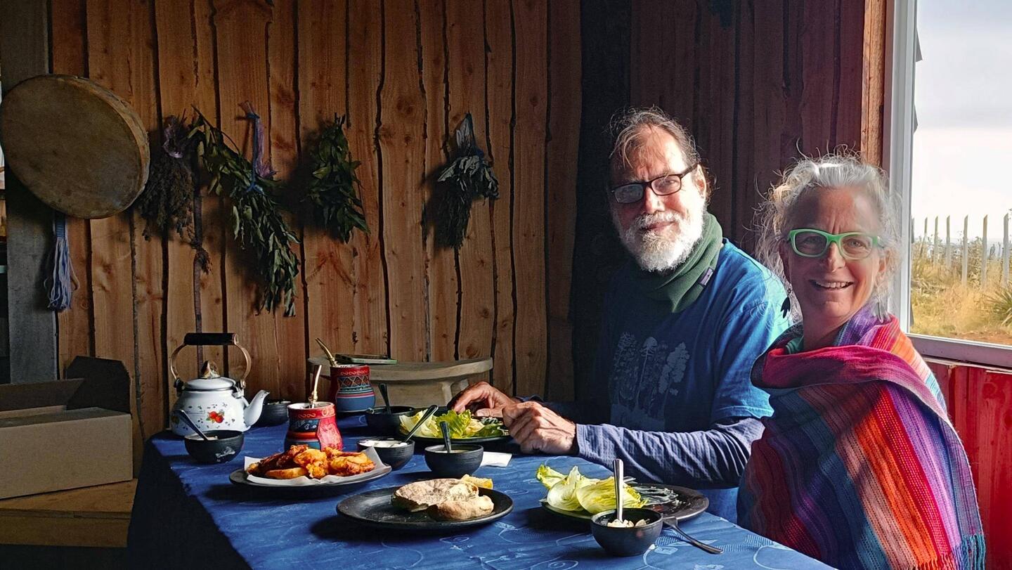 The first touristy dinner guests - such a treat ☺️