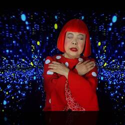 A still from "Song of a Manhattan Suicide Addict", Yayoi Kusama, 2010.