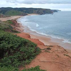 Praia do Amado - nördliches Ende