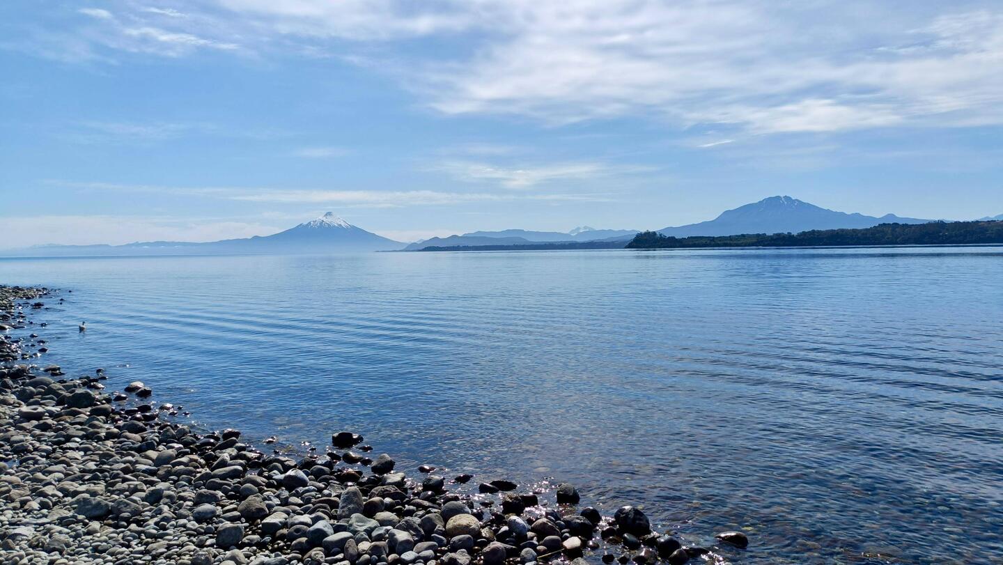 Last-minute soaking up of the beautiful lake and mountain scenery; a couple of hours on my own