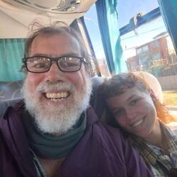 Mark and Molly are off to go hiking in the Cochamó Valley