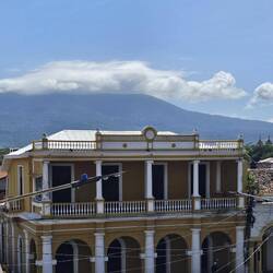 Natürlich gibt es hier auch einen Vulkan