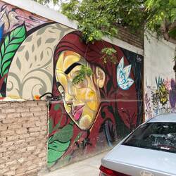 Künstlerin Fania Fernandezz hat mich stark an El Bocho erinnert.