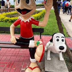 Noch mehr neue Freunde - hier Pepo.