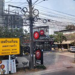 Note the electrical lines...