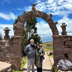 Entrance from the pier