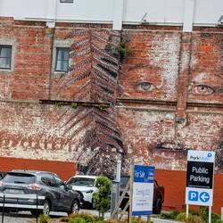 There's loads of street art post earthquakes