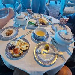 Tea time. Definitely do not need this every day, but it's well done.