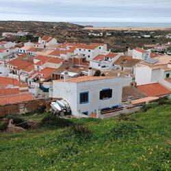 Carrapateira mit Blick auf die Dünen und Atlantik