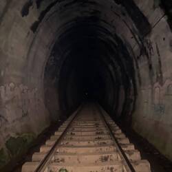 Mein Weg zurück nach Ella. 40 Minuten den Gleisen entlang ausgerüstet mit der Taschenlampe vom Handy