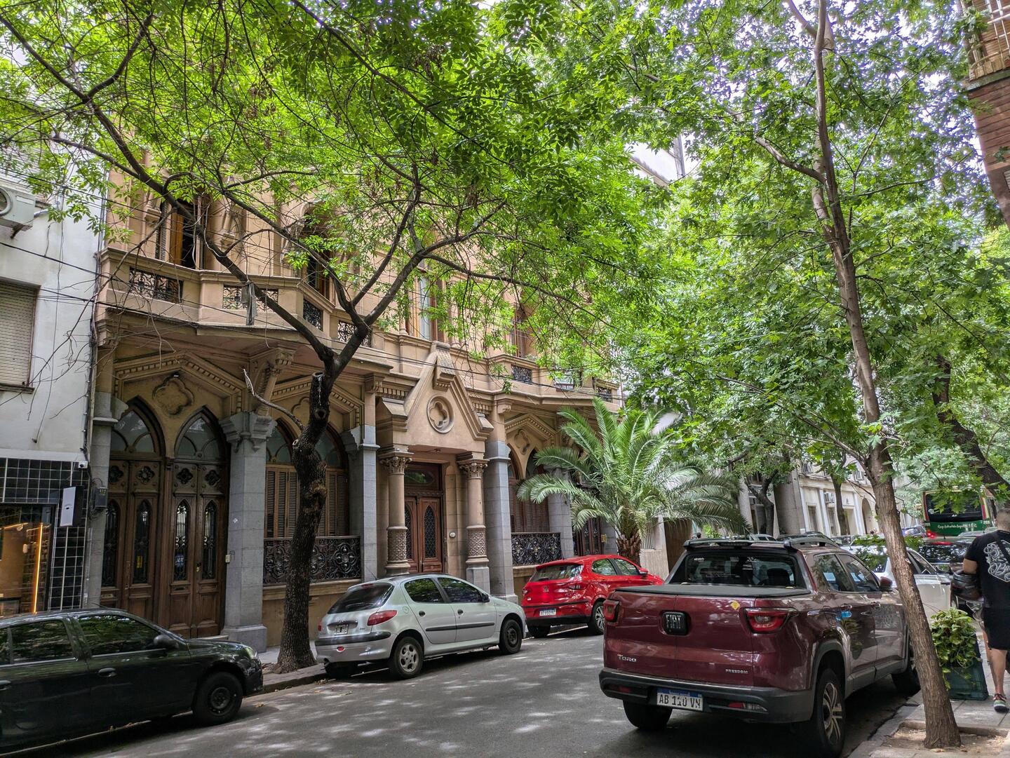 Front of the building