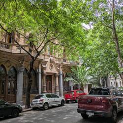 Front of the building