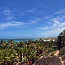 Blick von unserer "Villa"