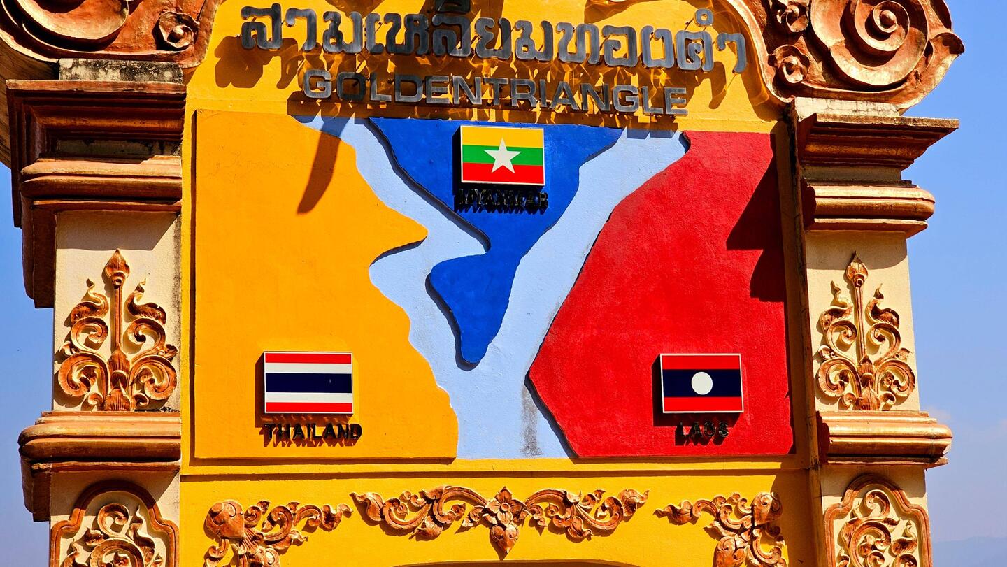 Goldenes Dreieck - Thailand - Myanmar - Laos