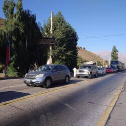 Queue for border