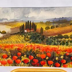 In der Hoffnung, dass ich diese blühenden Felder auch noch sehe