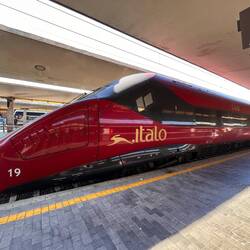 Mit dem Schnellzug nach Rom