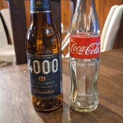 They claim to be the highest brewery in the world, and charge accordingly, beer 35bs, coke 3bs.