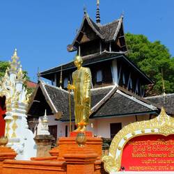 Der oberste Mönch der Tempelanlage