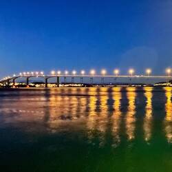 The bridge connecting Senja Island to the mainland