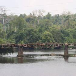 Immer wieder gibt es alte Bauwerke aus der Kolonialzeit
