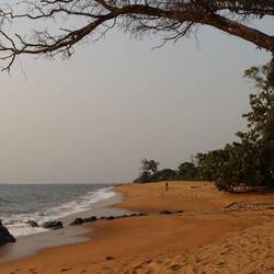 Am Strand in Kribi...