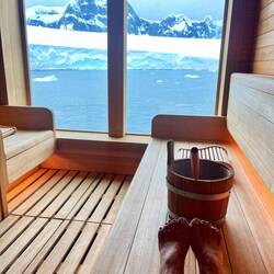 Sauna at the Spa