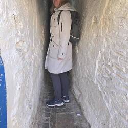 Zugang nur für schlanke Personen offensichtlich