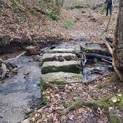 Neuer Übergang nach Hochwasser im Juni 2024