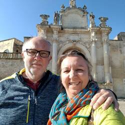 Porta Rudiae als Eingang in die Altstadt