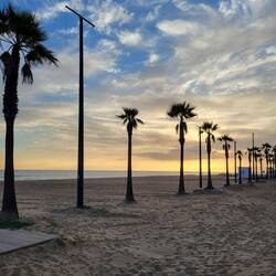 Kurz vor Sonnenuntergang