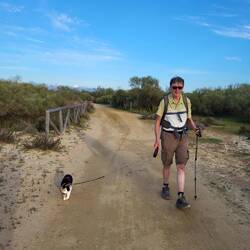 Die Wege sind zwar breit, aber wunderschön.