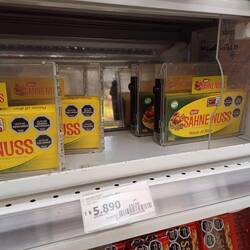 Hier ist die Schokolade gesichert