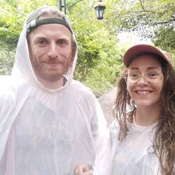 All the gear and no idea (the gear is two plastic ponchos)