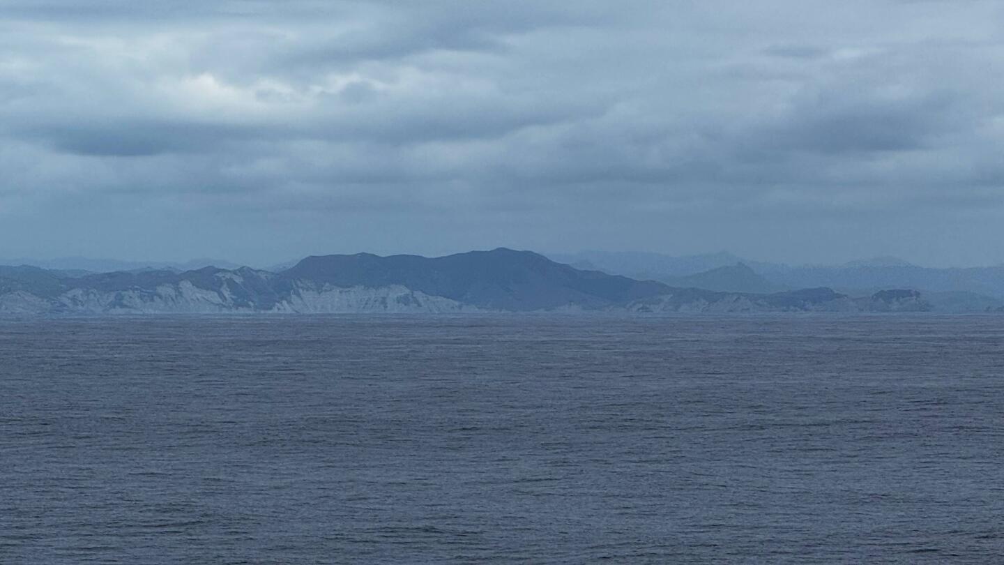 View from our balcony this morning