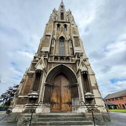 First Church of Otago - Chels really liked the door