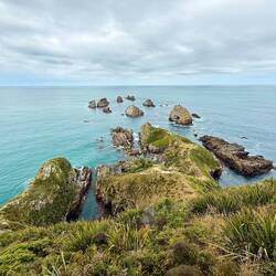 Really pretty rock islands off the point of tbe lighthouse