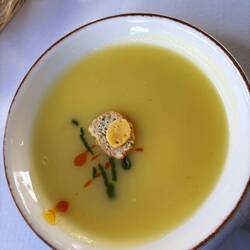 Lunch...cream of potato soup