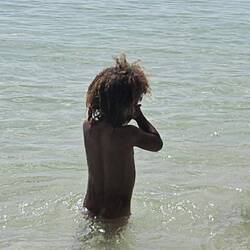 Local child enjoying day