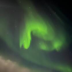 Und dann die schönsten Nordlichter