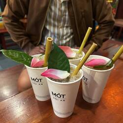 A special herbal tea-probably the best I've ever had