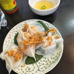 Rose dumplings