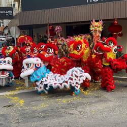Die Feste zum Chinesischen Neujahr gehen auch hier weiter