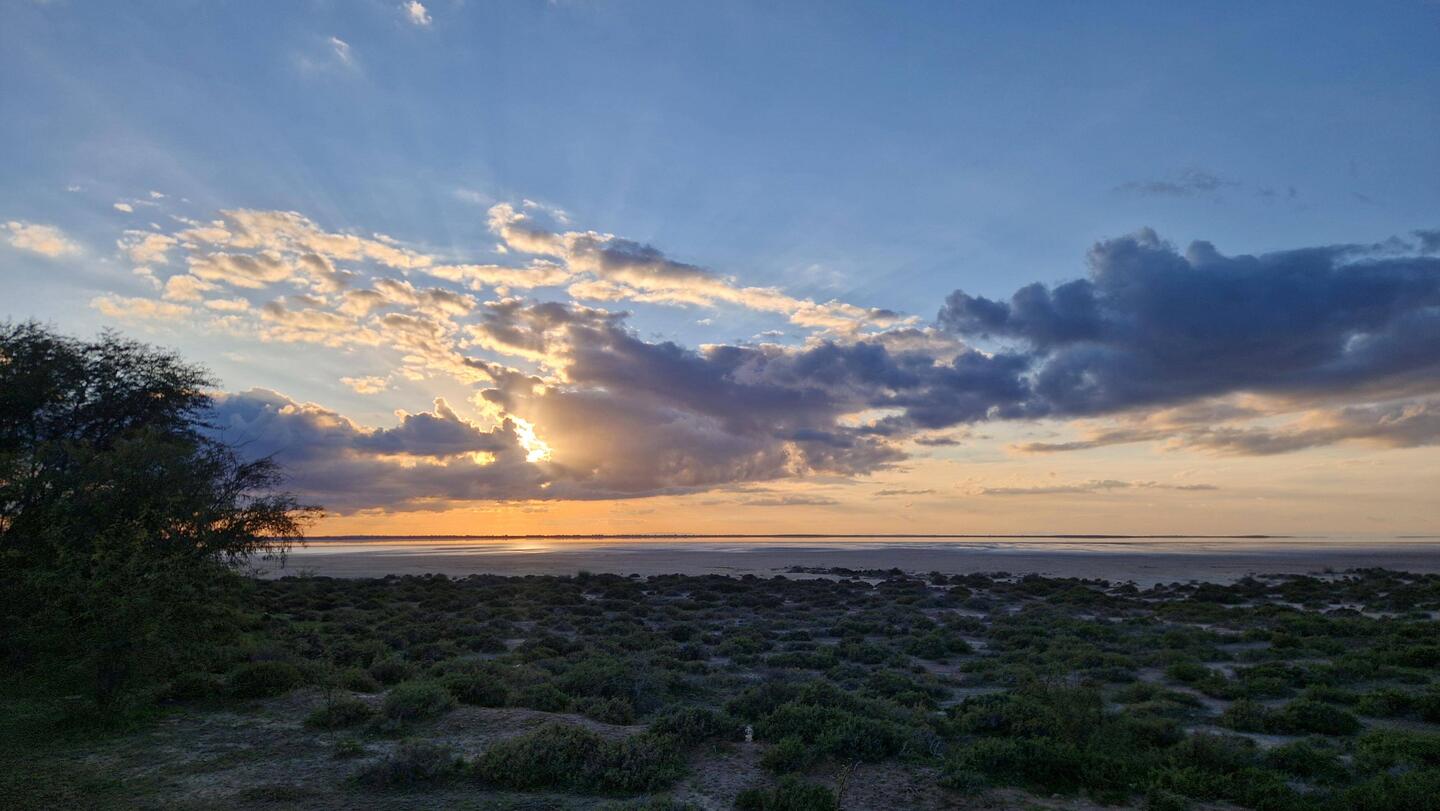 Am Stellplatz, echt schön