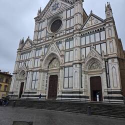 Church San Croce outside our door