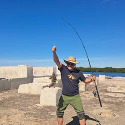 Was für ein toller Meerbarsch.