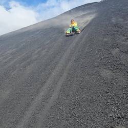 Mit Taucherbrille echt keine leichten Startbedingungen 🙈40 Grad steil