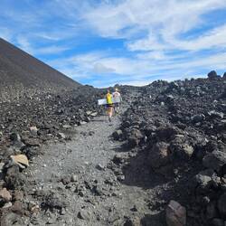 Bei der Hitze 1h echt nicht so lustig...aber wir wollen da hoch
