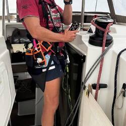 dreimal hoch in den Mast